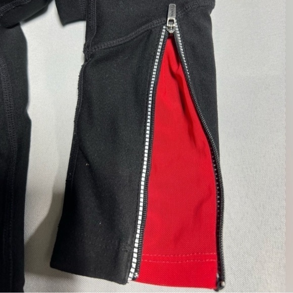 MPG Black|Red Tread Run Jacket With Zip Pockets Size Small - Picture 5 of 7